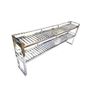 Kệ inox 2 tầng 1m8