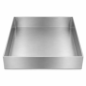 Khay inox vuông 500×500 mm