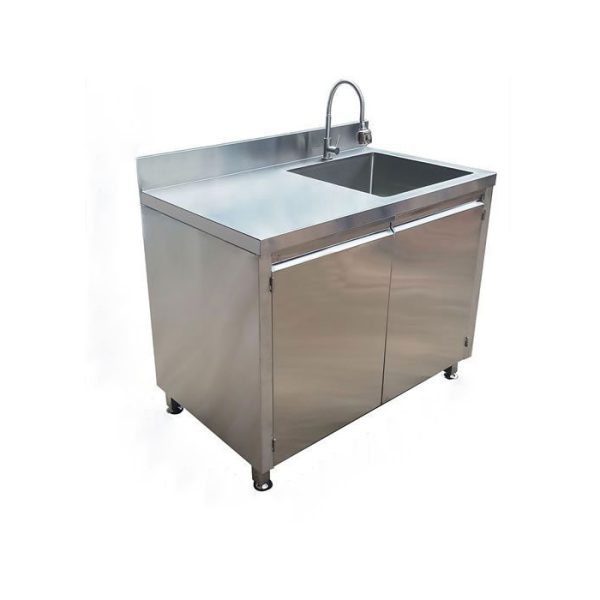 Tủ inox 1 bồn rửa 1500×750 mm